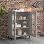 Concrete gray engineered wood sideboard 69.5x34x90 cm by vidaXL, Sideboards - Ref: Foro24-812127, Price: 58,91 €, Discount: %