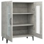 Concrete gray engineered wood sideboard 69.5x34x90 cm by vidaXL, Sideboards - Ref: Foro24-812127, Price: 58,91 €, Discount: %