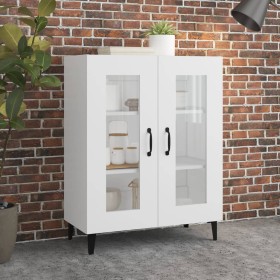 White engineered wood sideboard 69.5x34x90 cm by vidaXL, Sideboards - Ref: Foro24-812123, Price: 84,94 €, Discount: %