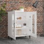 White engineered wood sideboard 69.5x34x90 cm by vidaXL, Sideboards - Ref: Foro24-812123, Price: 83,33 €, Discount: %