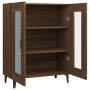 Aparador de madera de ingeniería marrón roble 69,5x34x90 cm de vidaXL, Aparadores - Ref: Foro24-817338, Precio: 74,16 €, Desc...