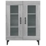 Aparador de madera de ingeniería gris Sonoma 69,5x34x90 cm de vidaXL, Aparadores - Ref: Foro24-817337, Precio: 87,95 €, Descu...