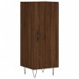 Aparador madera de ingeniería marrón roble 34,5x34x90 cm de vidaXL, Aparadores - Ref: Foro24-828539, Precio: 58,49 €, Descuen...