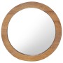 Round teak wall mirror 60 cm by vidaXL, Mirrors - Ref: Foro24-288806, Price: 94,85 €, Discount: %