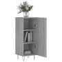 Aparador madera de ingeniería gris Sonoma 34,5x34x90 cm de vidaXL, Aparadores - Ref: Foro24-828538, Precio: 58,49 €, Descuent...