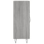 Aparador madera de ingeniería gris Sonoma 34,5x34x90 cm de vidaXL, Aparadores - Ref: Foro24-828538, Precio: 58,49 €, Descuent...