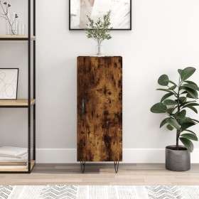 Smoked oak engineered wood sideboard 34.5x34x90 cm by vidaXL, Sideboards - Ref: Foro24-828537, Price: 55,53 €, Discount: %