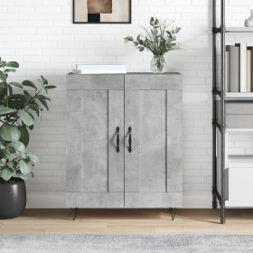 Concrete gray engineered wood sideboard 69.5x34x90 cm by vidaXL, Sideboards - Ref: Foro24-830192, Price: 74,68 €, Discount: %