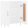 White engineered wood sideboard 69.5x34x90 cm by vidaXL, Sideboards - Ref: Foro24-830180, Price: 91,67 €, Discount: %