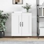 Bright white plywood sideboard 69.5x34x90 cm by vidaXL, Sideboards - Ref: Foro24-830190, Price: 81,92 €, Discount: %