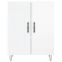 Bright white plywood sideboard 69.5x34x90 cm by vidaXL, Sideboards - Ref: Foro24-830190, Price: 81,92 €, Discount: %