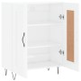 Aparador de madera contrachapada blanco brillante 69,5x34x90 cm de vidaXL, Aparadores - Ref: Foro24-830190, Precio: 81,99 €, ...