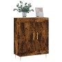 Aparador de madera de ingeniería roble ahumado 69,5x34x90 cm de vidaXL, Aparadores - Ref: Foro24-830185, Precio: 52,91 €, Des...