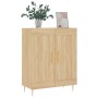 Aparador de madera de ingeniería roble Sonoma 69,5x34x90 cm de vidaXL, Aparadores - Ref: Foro24-830183, Precio: 88,79 €, Desc...