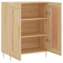 Aparador de madera de ingeniería roble Sonoma 69,5x34x90 cm de vidaXL, Aparadores - Ref: Foro24-830183, Precio: 88,79 €, Desc...