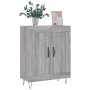 Aparador de madera de ingeniería gris Sonoma 69,5x34x90 cm de vidaXL, Aparadores - Ref: Foro24-830194, Precio: 55,99 €, Descu...