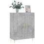 Aparador de madera de ingeniería gris hormigón 69,5x34x90 cm de vidaXL, Aparadores - Ref: Foro24-830184, Precio: 71,95 €, Des...