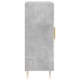 Aparador de madera de ingeniería gris hormigón 69,5x34x90 cm de vidaXL, Aparadores - Ref: Foro24-830184, Precio: 71,95 €, Des...