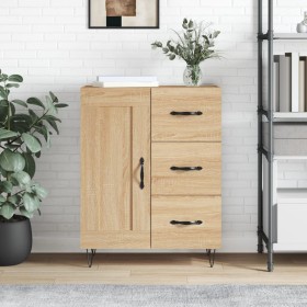 Sonoma Oak Engineered Wood Sideboard 69.5x34x90 cm by vidaXL, Sideboards - Ref: Foro24-830255, Price: 87,22 €, Discount: %