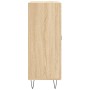 Aparador de madera de ingeniería roble Sonoma 69,5x34x90 cm de vidaXL, Aparadores - Ref: Foro24-830255, Precio: 87,13 €, Desc...