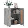 Engineered wood sideboard in Sonoma grey, 69.5x34x90 cm by vidaXL, Sideboards - Ref: Foro24-830186, Price: 54,99 €, Discount: %