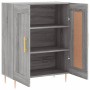 Aparador de madera de ingeniería gris Sonoma 69,5x34x90 cm de vidaXL, Aparadores - Ref: Foro24-830186, Precio: 54,73 €, Descu...