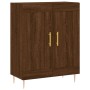 Aparador de madera de ingeniería marrón roble 69,5x34x90 cm de vidaXL, Aparadores - Ref: Foro24-830187, Precio: 74,27 €, Desc...