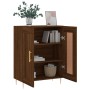 Oak brown engineered wood sideboard 69.5x34x90 cm by vidaXL, Sideboards - Ref: Foro24-830187, Price: 63,40 €, Discount: %