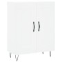 White engineered wood sideboard 69.5x34x90 cm by vidaXL, Sideboards - Ref: Foro24-830188, Price: 93,10 €, Discount: %