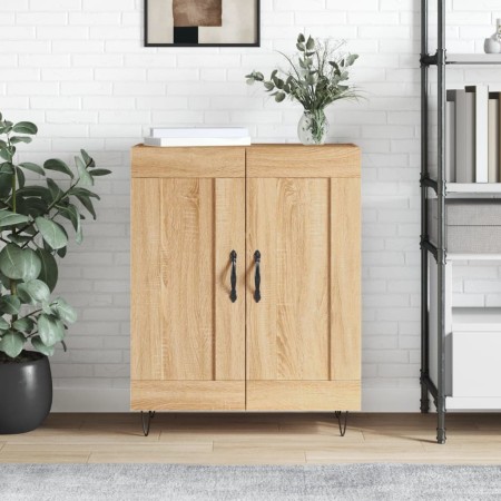 Sonoma Oak Engineered Wood Sideboard 69.5x34x90 cm by vidaXL, Sideboards - Ref: Foro24-830191, Price: 79,53 €, Discount: %