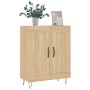 Aparador de madera de ingeniería roble Sonoma 69,5x34x90 cm de vidaXL, Aparadores - Ref: Foro24-830191, Precio: 79,53 €, Desc...