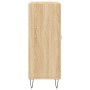 Aparador de madera de ingeniería roble Sonoma 69,5x34x90 cm de vidaXL, Aparadores - Ref: Foro24-830191, Precio: 79,53 €, Desc...