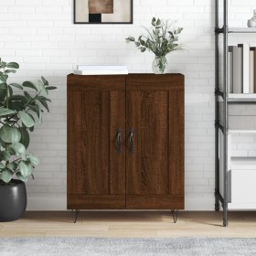 Oak brown engineered wood sideboard 69.5x34x90 cm by vidaXL, Sideboards - Ref: Foro24-830195, Price: 55,53 €, Discount: %