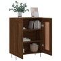 Aparador de madera de ingeniería marrón roble 69,5x34x90 cm de vidaXL, Aparadores - Ref: Foro24-830195, Precio: 55,53 €, Desc...