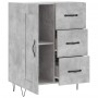 Aparador de madera de ingeniería gris hormigón 69,5x34x90 cm de vidaXL, Aparadores - Ref: Foro24-830256, Precio: 87,89 €, Des...