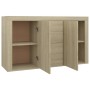 Aparador madera contrachapada color roble Sonoma 120x36x69 cm de vidaXL, Aparadores - Ref: Foro24-801844, Precio: 124,04 €, D...