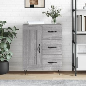 Sonoma gray engineered wood sideboard 69.5x34x90 cm by vidaXL, Sideboards - Ref: Foro24-830258, Price: 74,03 €, Discount: %