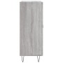 Aparador de madera de ingeniería gris Sonoma 69,5x34x90 cm de vidaXL, Aparadores - Ref: Foro24-830258, Precio: 73,96 €, Descu...