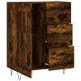 Aparador de madera de ingeniería roble ahumado 69,5x34x90 cm de vidaXL, Aparadores - Ref: Foro24-830257, Precio: 72,07 €, Des...