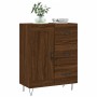 Sideboard aus eichenbraunem Holzwerkstoff, 69,5 x 34 x 90 cm von vidaXL, Sideboards - Ref: Foro24-830259, Preis: 90,00 €, Rab...