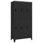 Anthracite gray steel locker 90x45x180 cm by vidaXL, Lockers and storage cabinets - Ref: Foro24-339799, Price: 370,66 €, Disc...