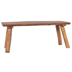 Solid teak wood garden bench 120 cm by vidaXL, Banks - Ref: Foro24-288817, Price: 182,14 €, Discount: %