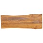 Banco de jardín de madera maciza de teca 120 cm de vidaXL, Bancos - Ref: Foro24-288817, Precio: 182,14 €, Descuento: %