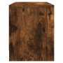 Smoked oak engineered wood TV cabinet 102x30x37.5 cm by vidaXL, TV Furniture - Ref: Foro24-823258, Price: 50,22 €, Discount: %