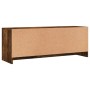 Smoked oak engineered wood TV cabinet 102x30x37.5 cm by vidaXL, TV Furniture - Ref: Foro24-823258, Price: 50,22 €, Discount: %