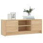 TV cabinet engineered wood Sonoma oak 102x30x37.5 cm by vidaXL, TV Furniture - Ref: Foro24-823256, Price: 55,12 €, Discount: %