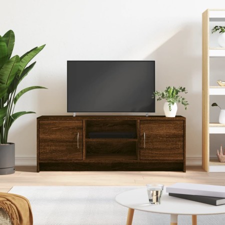 Mueble para TV madera de ingeniería roble marrón 102x30x37,5 cm de vidaXL, Muebles TV - Ref: Foro24-823260, Precio: 53,07 €, ...