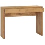 Mesa consola de madera maciza de teca 100x35x75 cm de vidaXL, Mesas auxiliares - Ref: Foro24-288842, Precio: 174,05 €, Descue...