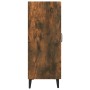 Aparador de madera de ingeniería roble ahumado 69,5x34x90 cm de vidaXL, Aparadores - Ref: Foro24-817336, Precio: 71,99 €, Des...