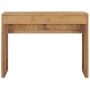 Mesa consola de madera maciza de teca 100x35x75 cm de vidaXL, Mesas auxiliares - Ref: Foro24-288842, Precio: 174,05 €, Descue...